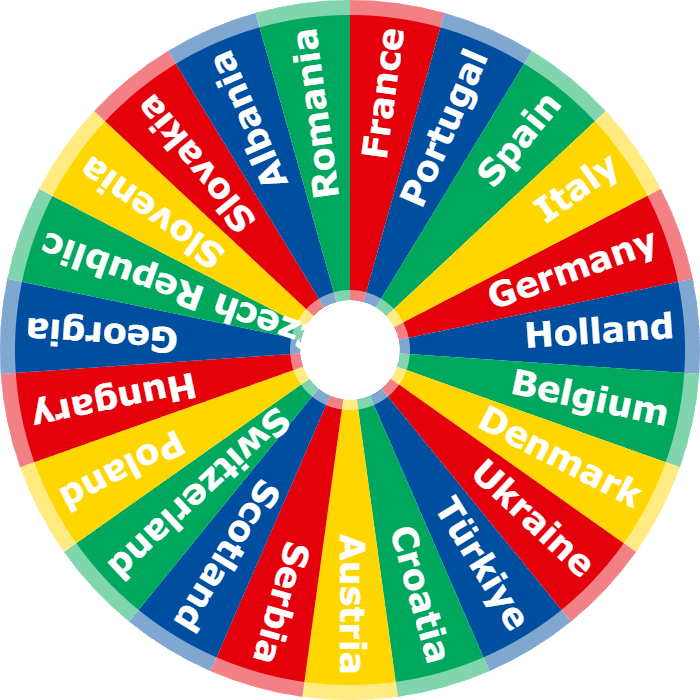 Random Euro Numbers Random EURO 2024 Generator Wheel | RandomWheel
